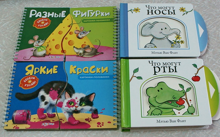 Наши новые книжки-картонки