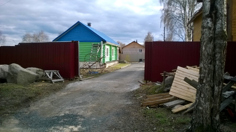 В деревне