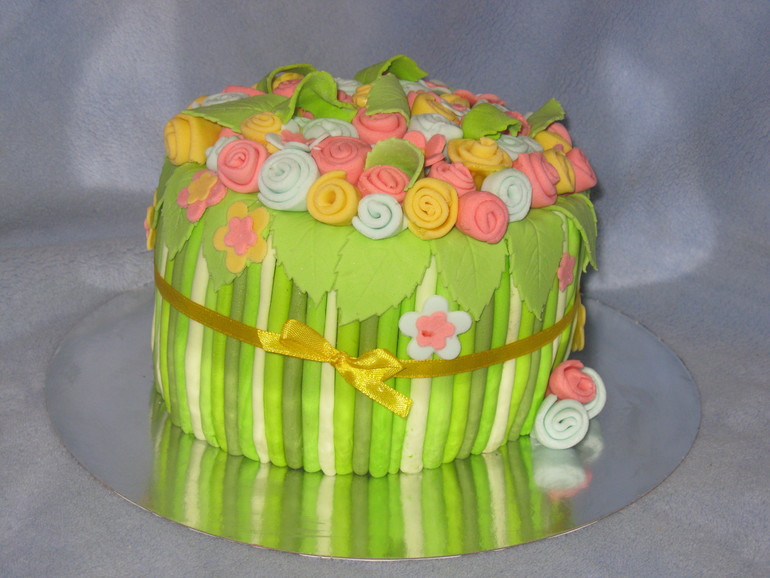 Весенний тортик.