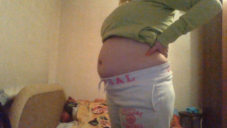 Мое пузико,20-я неделя!)