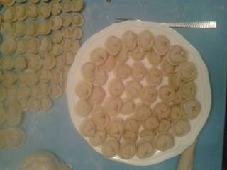 Мои первые пельмешки))))