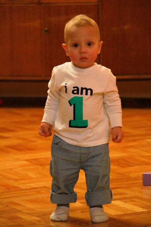 А вот так прошел наш годик!