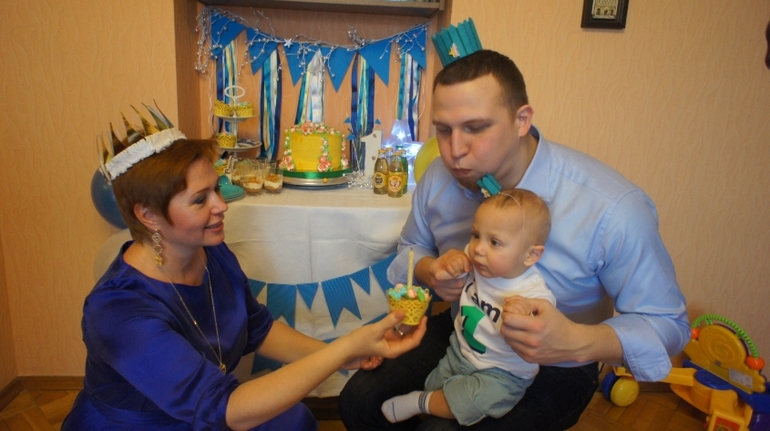 А вот так прошел наш годик!