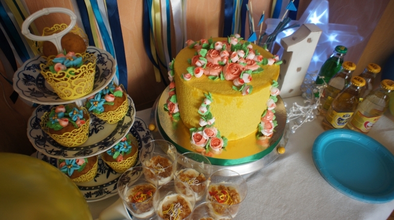 А вот так прошел наш годик!