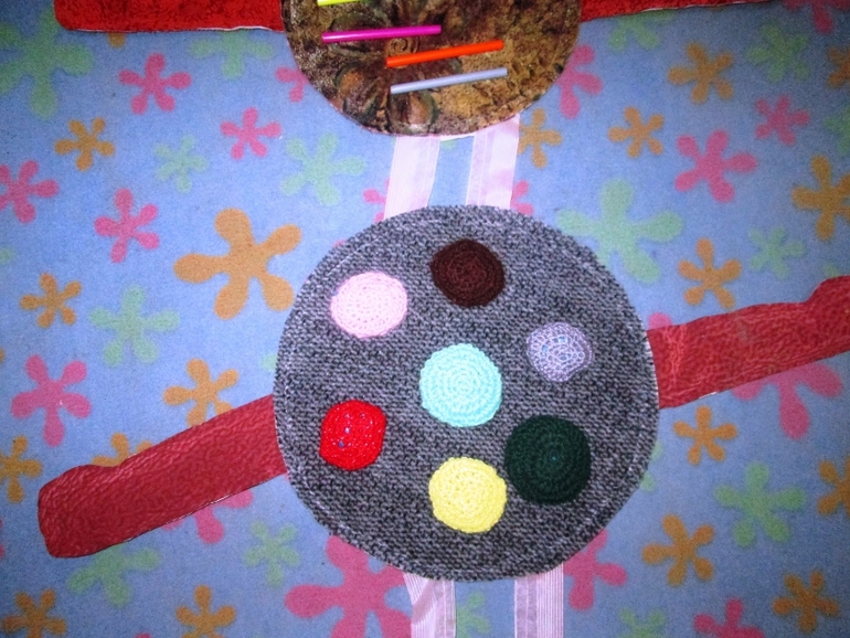 Массажная дорожка " Гусеница".