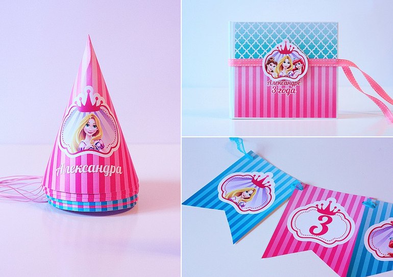 Оформление в стиле Принцесс Disney