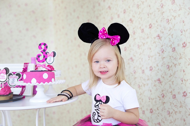 Оформление в стиле Мини Маус