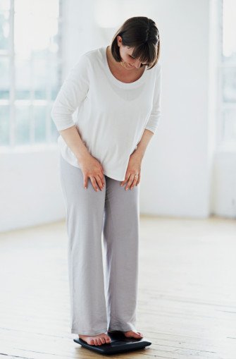 Вес в минус