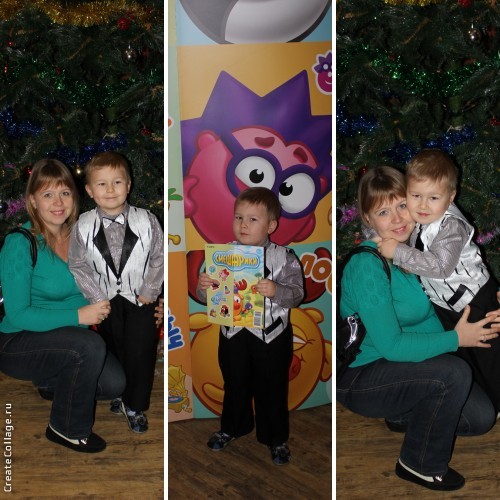 Новогодняя елка в театре "Смешарики"!