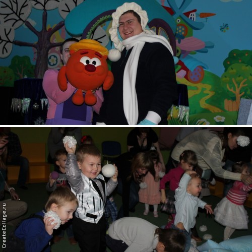 Новогодняя елка в театре "Смешарики"!