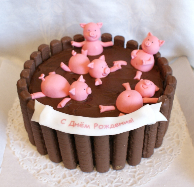 Выкладываю сразу много тортиков)