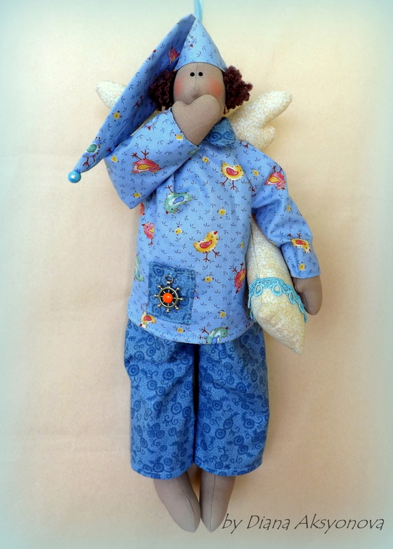 Сонный Ангелочек для мальчика)