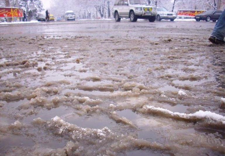 Обувь на слякоть