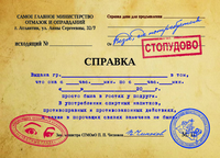 шуточные справки, дипломы
