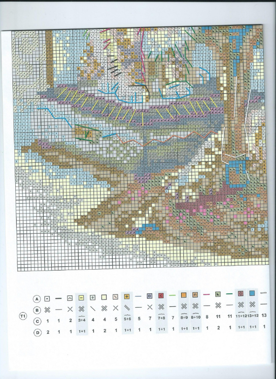 вот такую прелесть себе вчера купила+схемка)