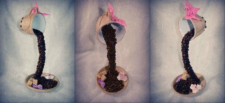 Мои парящие чашки - "проливашки"