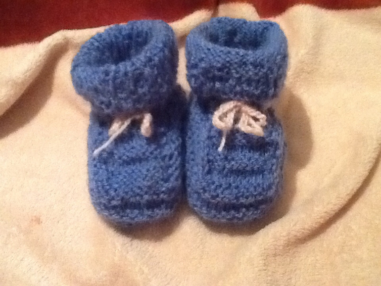 Вчера решила звязать пинетки , как приманочка!!!