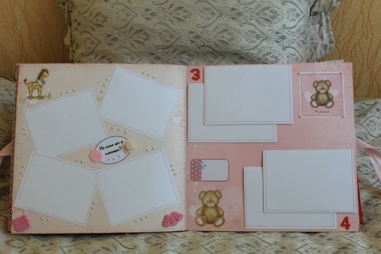 Фотоальбом первого года жизни "Анастасия"