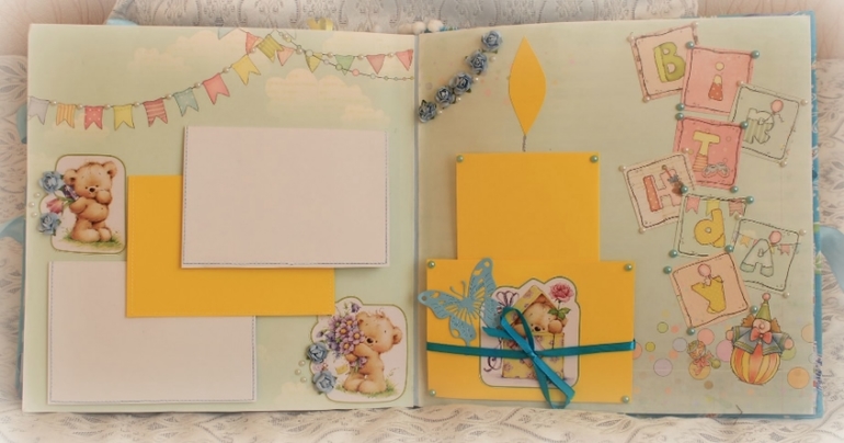 Фотоальбом первого года жизни для мальчика