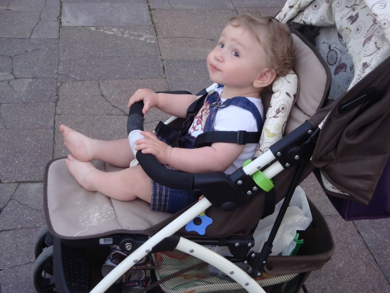 Вечерняя прогулка по аллее Славы