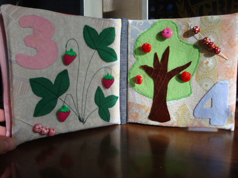 Развивающая книга "Счет" (много фото)