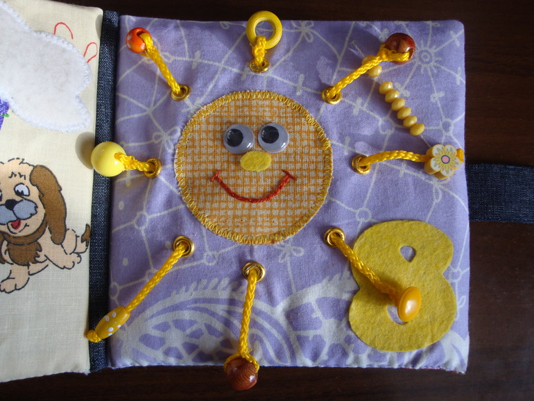 Развивающая книга "Счет" (много фото)