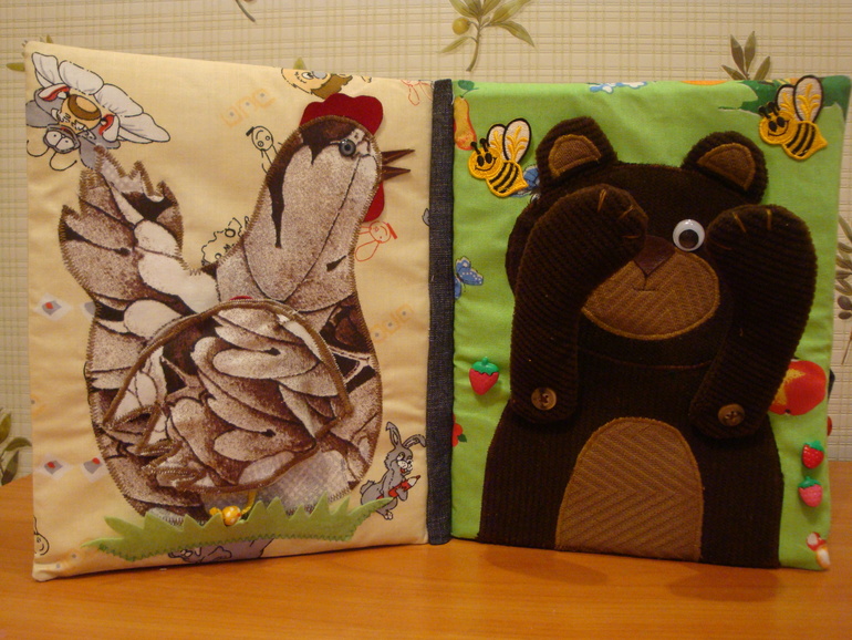 Развивающая книга (много фото)