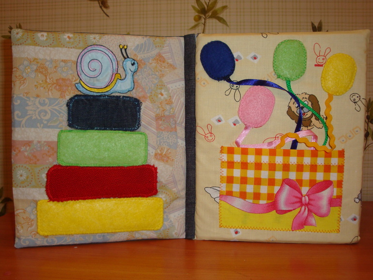 Развивающая книга (много фото)