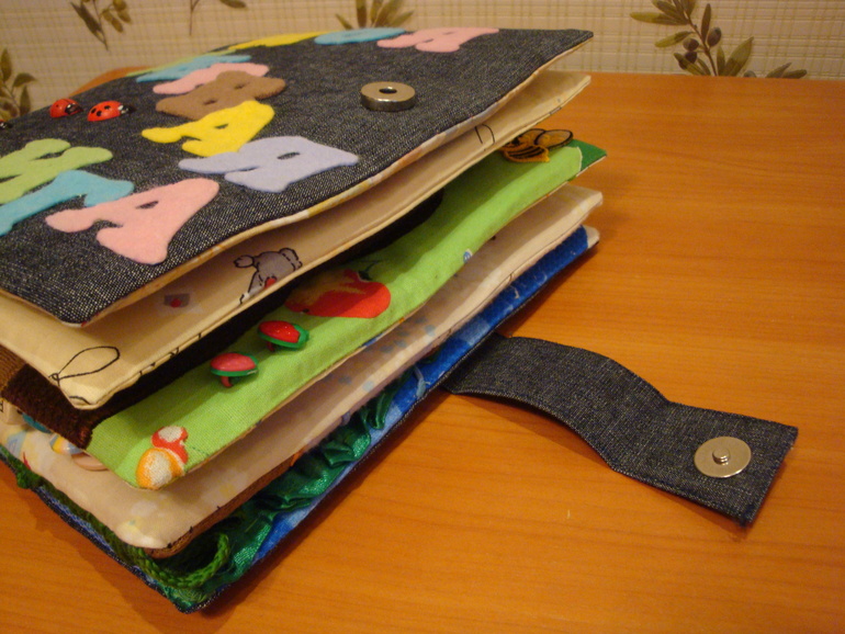 Развивающая книга (много фото)