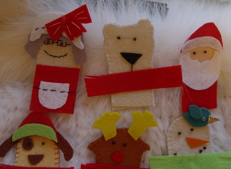 Рождественский пальчиковый театр