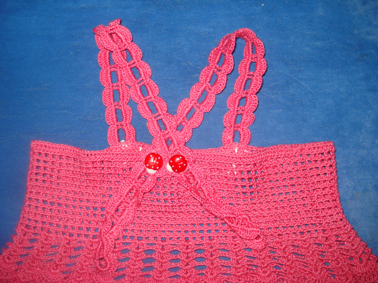 Сарафанчик и панамка крючком