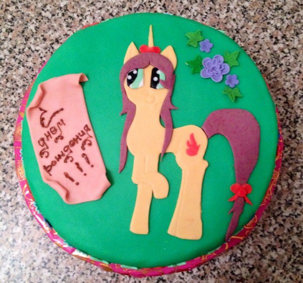 торт по детскому рисунку