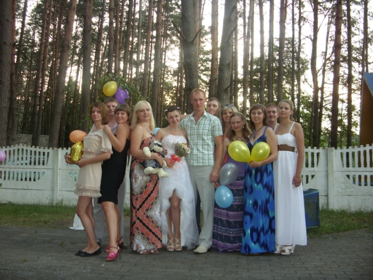 Деревянная годовщина свадьбы!