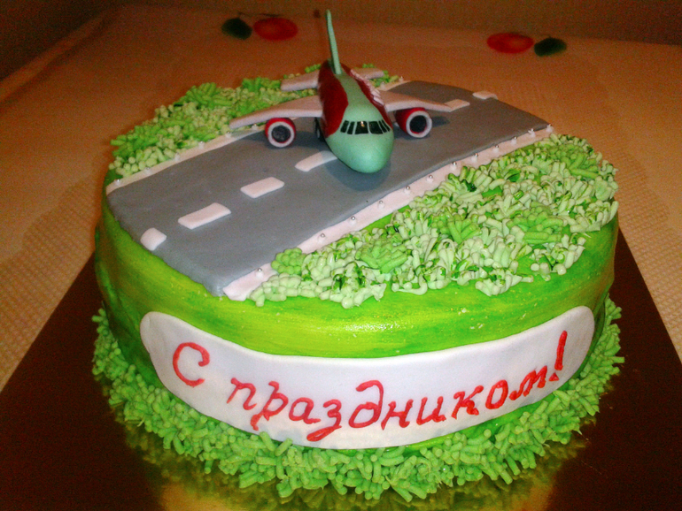 Очередной мой тортик, для действующего летчика