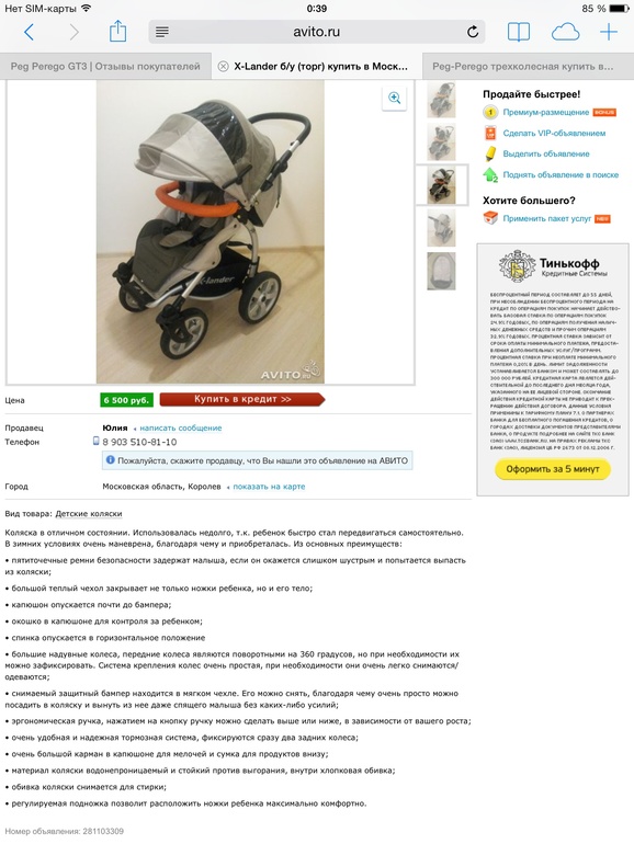 Мучительный выбор прогулочной коляски для годовалого малыша ))