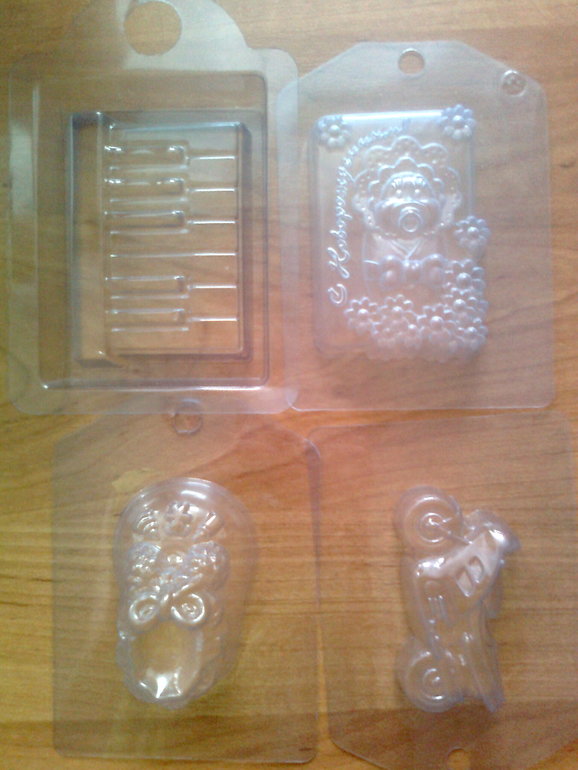 Делюсь формочками для мыла! Дешево!