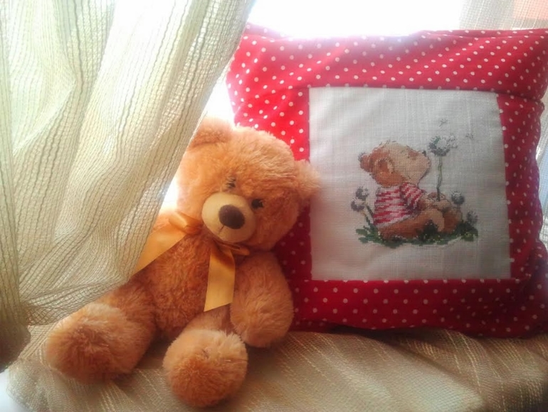 Мой первый опыт в прикладной вышивке