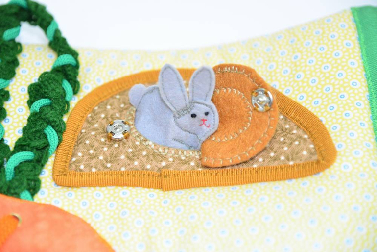 Развивающая книжка ОВОЩИ