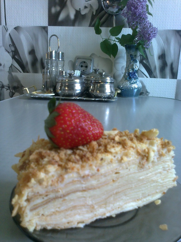 торт наполеон