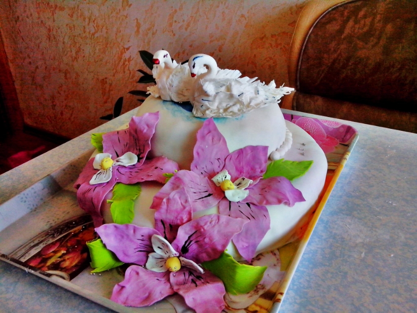 свадебный тортик