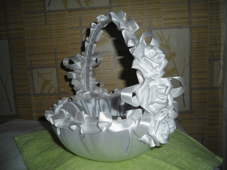 Корзинки атласные.