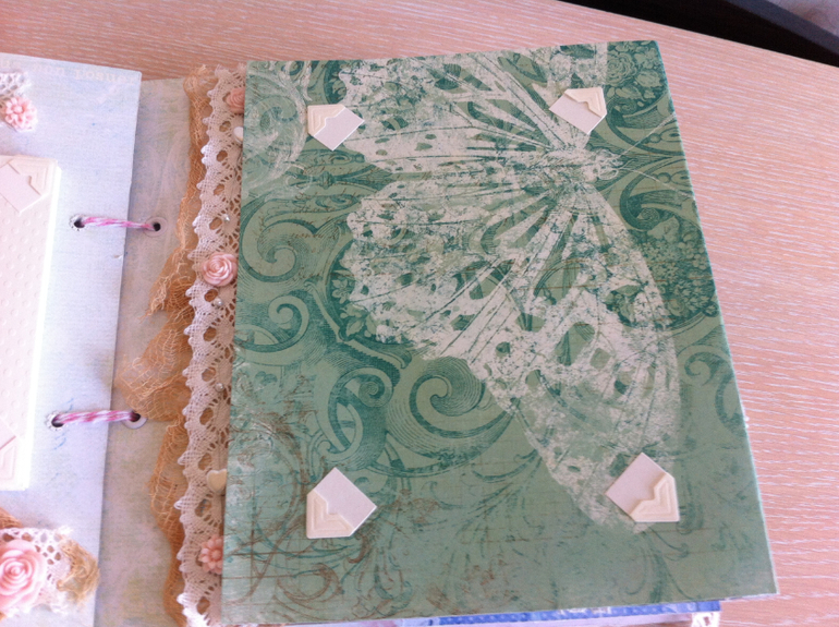 Альбом на рождение девочки.