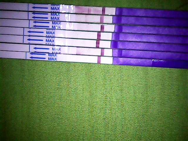 почему у меня вторая полоска современем изчезает