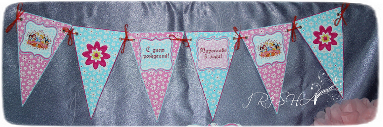 Оформление дня рождения дочки в стиле "Принцессы"