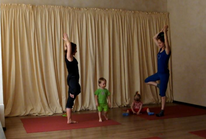 И снова о йоге для мам и деток :)