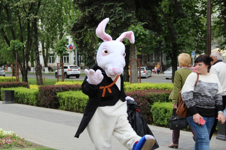 9 мая.. прогулка по красной...