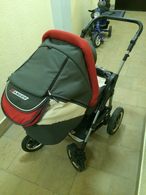 Продаю коляску Happych Ranger 3 в 1 - 8 000 руб.