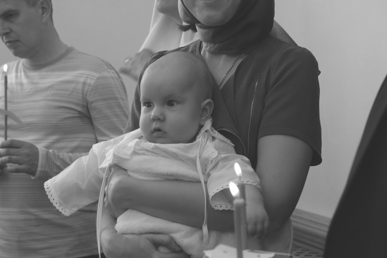 Крещение Николая.