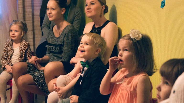 Дед мороз в саду)