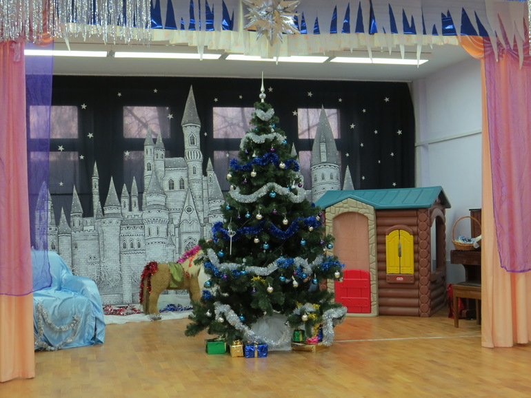 Наш первый новогодний утренник в детском саду!!!